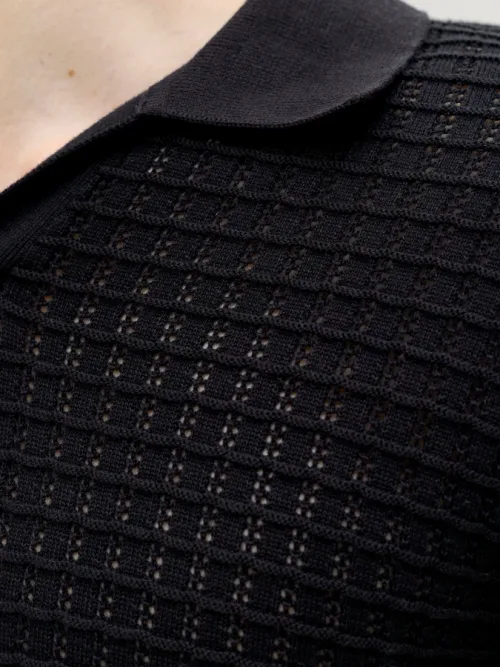 Polo Nantucket Jack&Jones 12291422 negro (black)