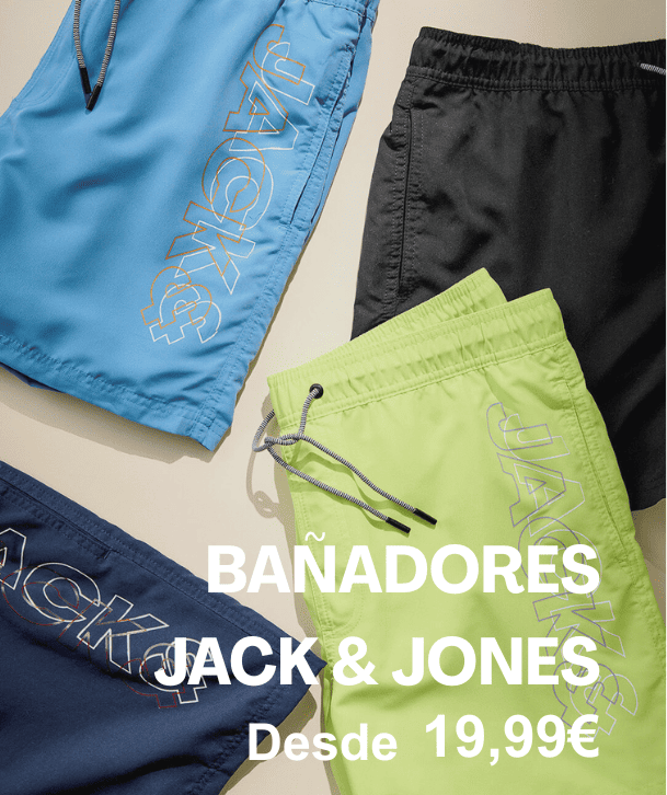 Comprar Bañadores para Hombre de la Marca Jack and Jones para este Verano
