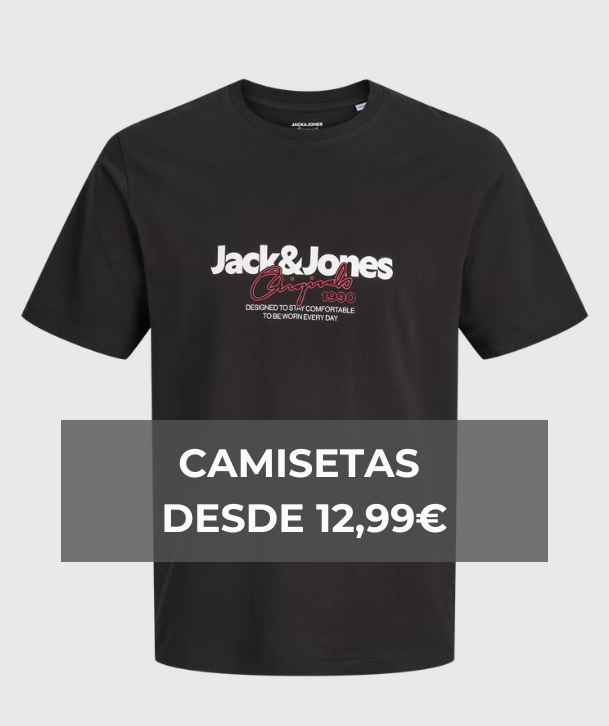 Camisteas desde 12.99 Temporada Primaver verano 2026