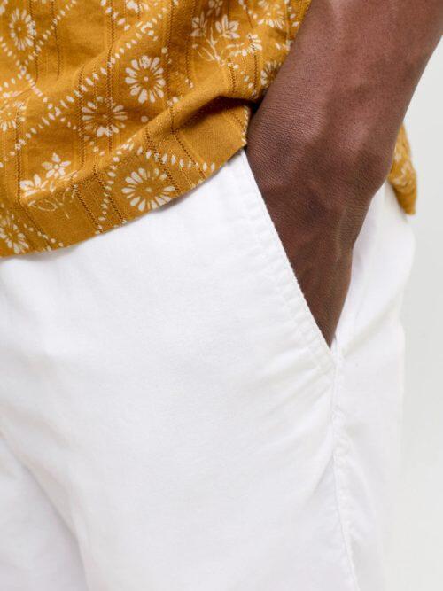 Bermuda Jack&Jones Jaiden Hybrid Bondi 12292332 blanco (white)