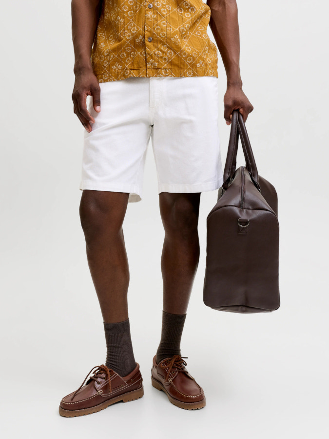 Bermuda Jack&Jones Jaiden Hybrid Bondi 12292332 blanco (white)