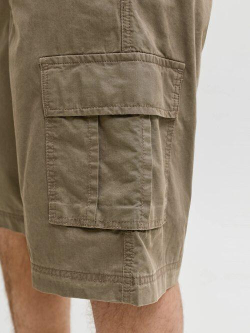 Bermuda cargo Jack&Jones Cole Matty 12292263 marrón (crocodile)