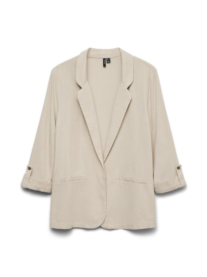 Blazer 3-4 VeroModa Jesmilo Loose 10279700 beige (snow white)