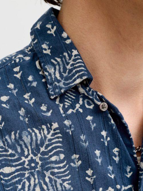 Camisa Jack&Jones Bluyon 12291968 azul marino (sky captain)