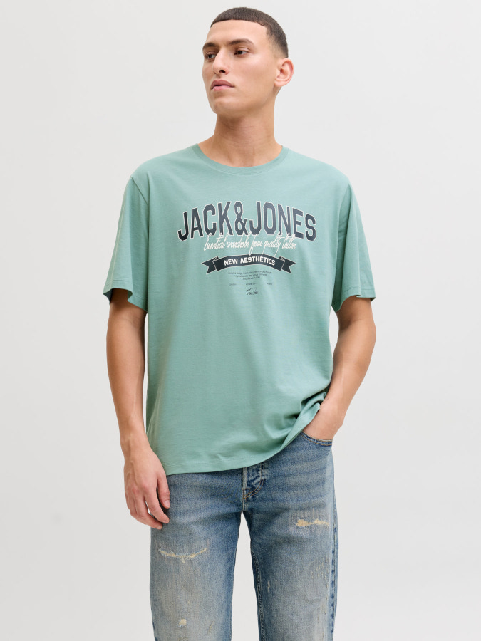 Camiseta JELOGO 12288016 azulado (mineral blue)