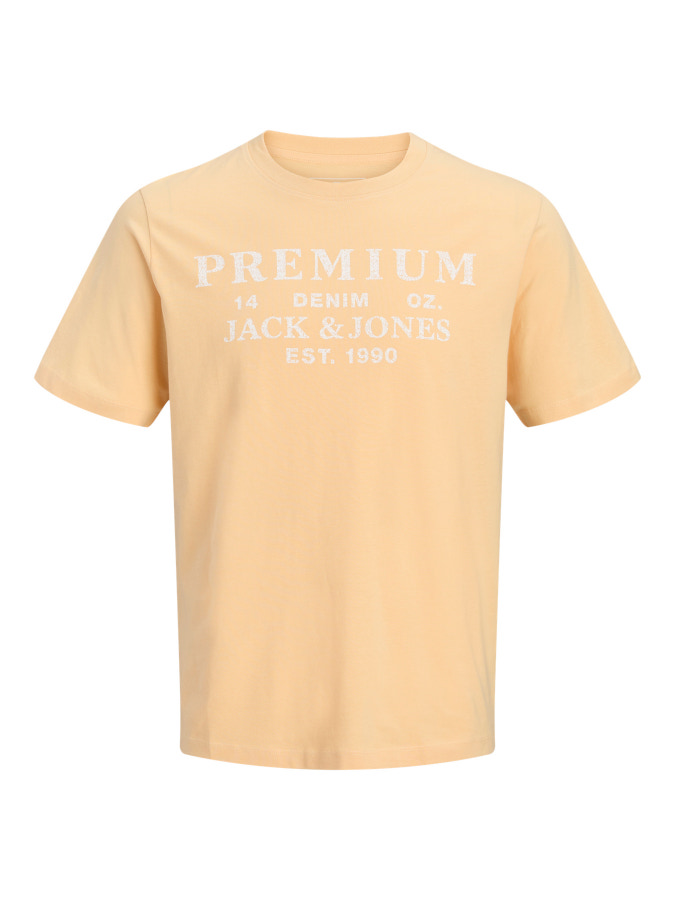 Camiseta Jack&Jones Blucalvin 12298019 amarillo (sahara sun)