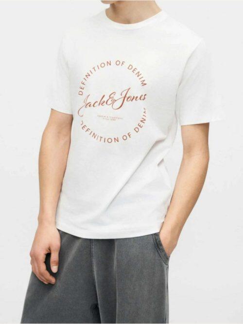 Camiseta Jack&Jones Grayson 12288377 Blanco (Bright White)