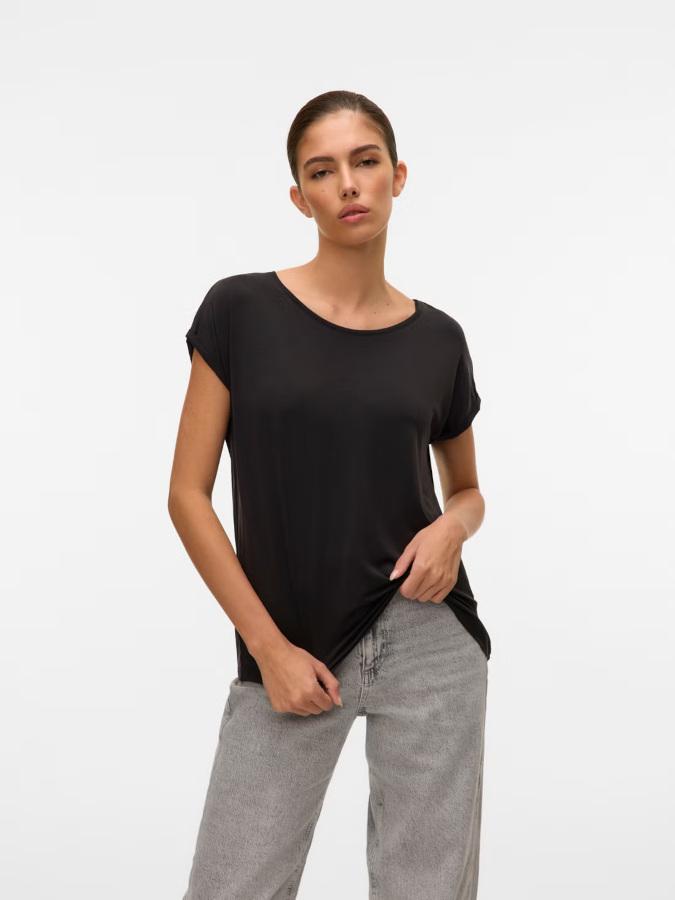 Camiseta VeroModa Ava Negro