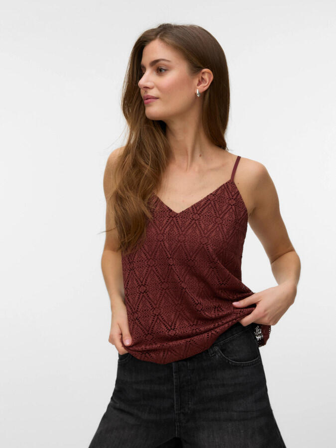 Camiseta Vero Moda Maya Granate