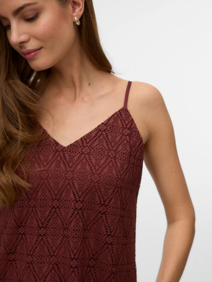 Camiseta VeroModa Maya 10325031 granate (andorra)