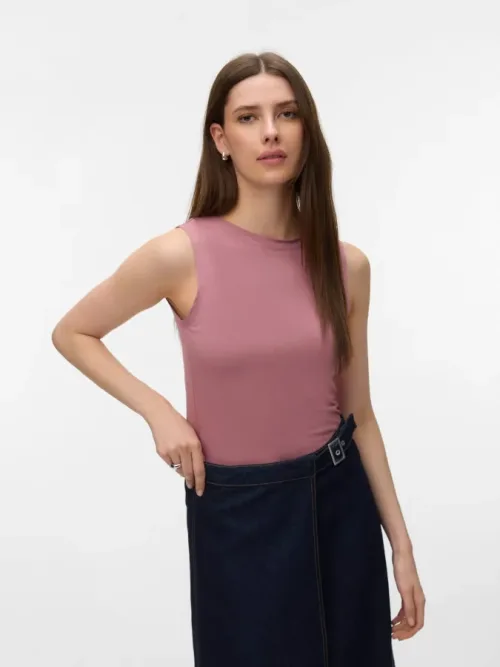 Camiseta VeroModa Panda Modal 10314416 rose (Nostalgia rose)