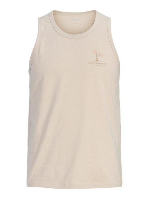 Camisetas tirantes Jack&Jones Summer Vibes Tanktop 12304043 beig (moonbeam)