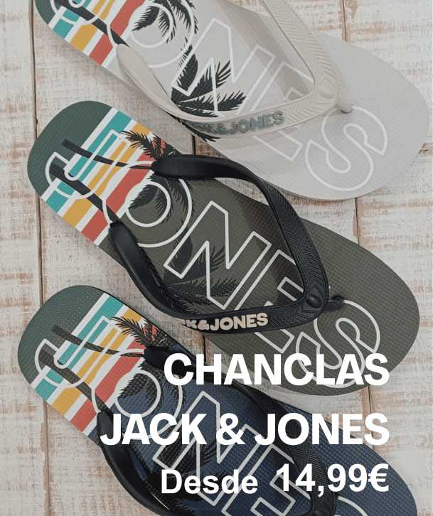 Comprar Chanclas para Hombre de la Marca Jack and Jones para este Verano
