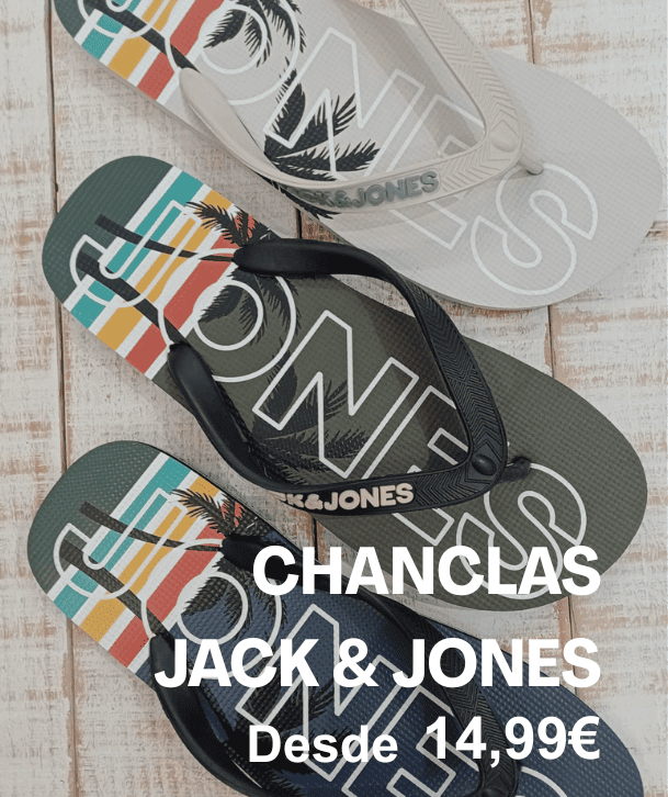 Comprar Chanclas para Hombre de la Marca Jack and Jones para este Verano