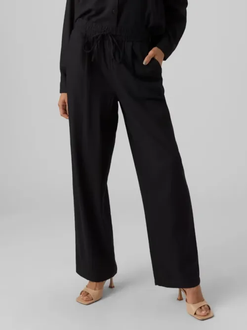 Pantalón Mujer VeroModa - 10287363 Jesmilo Hw Wide Negro (black)