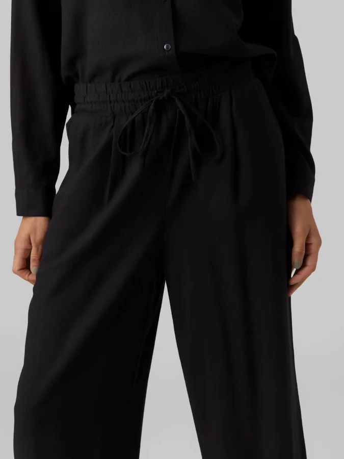 Pantalón Mujer VeroModa - 10287363 Jesmilo Hw Wide Negro (black)