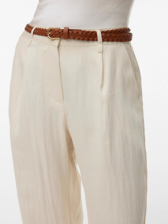 Pantalón VeroModa Jaden 10340848 begie (cloud dancer)