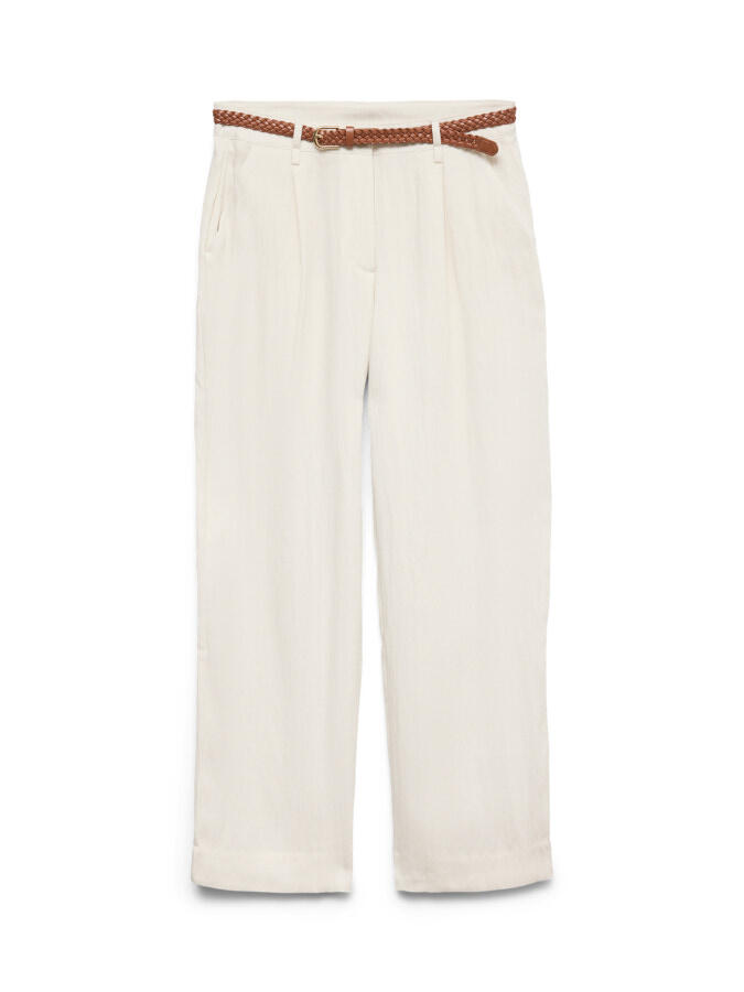 Pantalón VeroModa Jaden Beige - Imagen 6