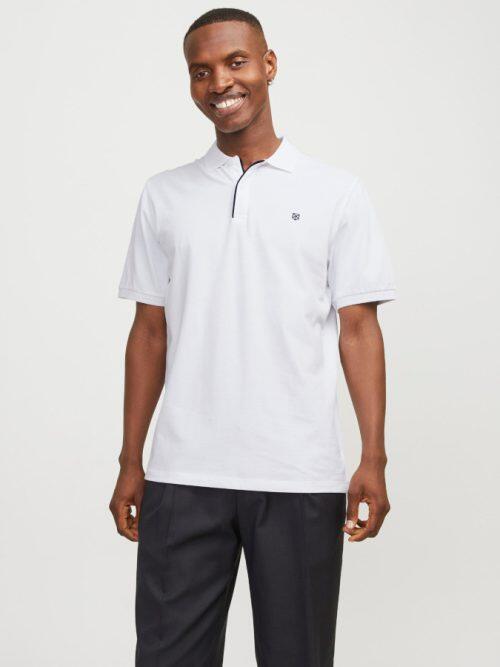 Polo Jack&Jones Blasainz 12237839 blanco (white)