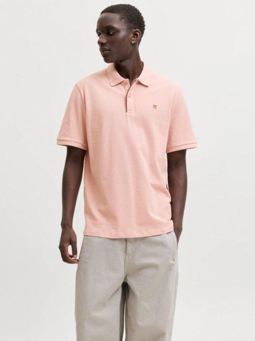 Polo Jack&Jones Blasainz 12237839 teja (Misty Rose)