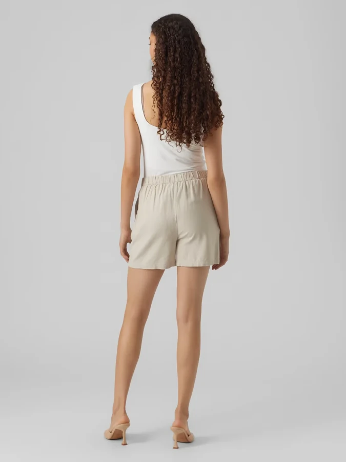 Short Mujer VeroModa - 10279694 Jesmilo beige (silver lining)