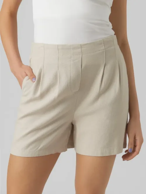 Short Mujer VeroModa - 10279694 Jesmilo beige (silver lining)