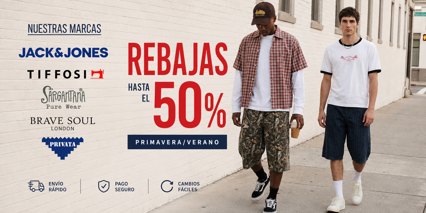 comprar ropa de hombre de la marca Jack&Jones en Mainland Jeans