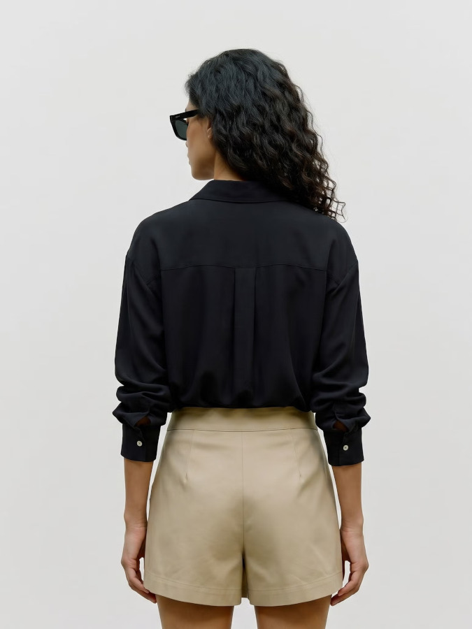 Camisa Vero Moda Aurora Negro