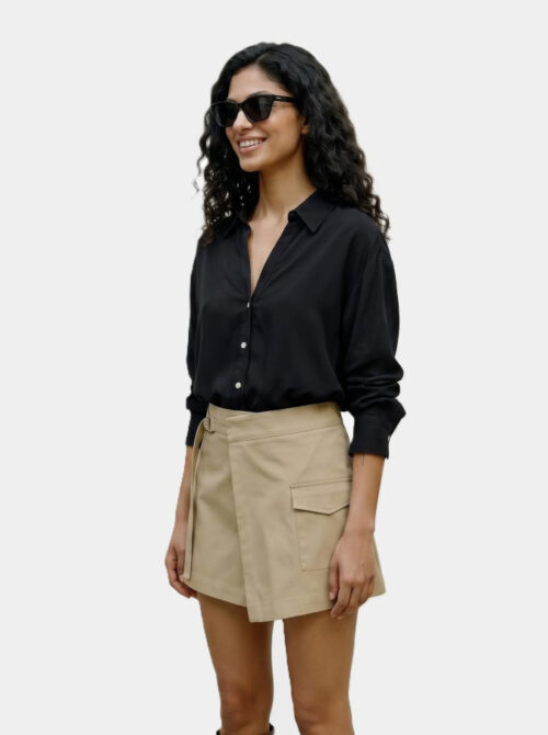 Camisa Vero Moda Aurora Negro