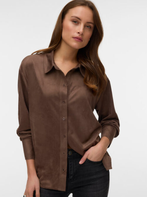 Camisa Vero Moda Katty Marrón