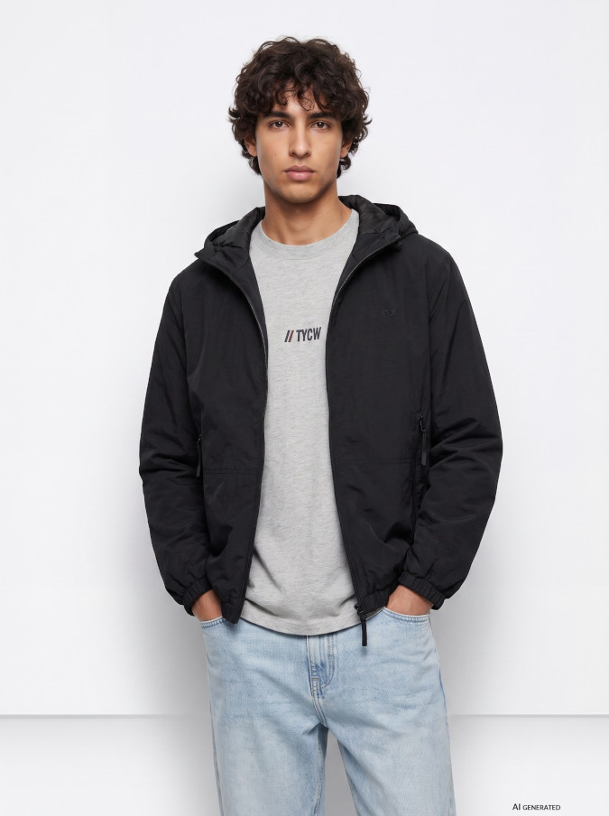 Chaqueta Tiffosi Damir Negro