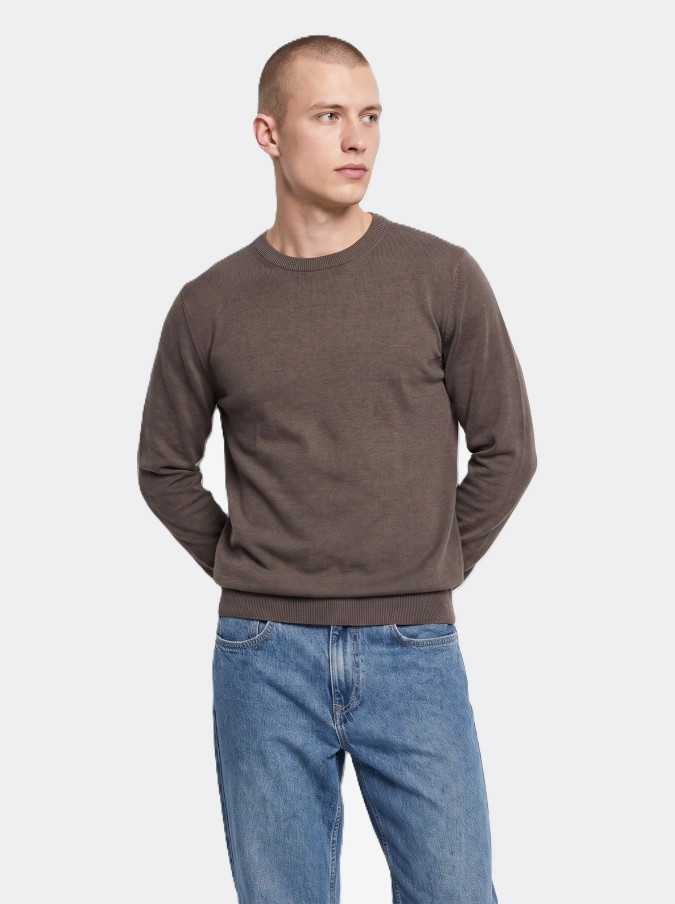 Jersey Hombre Tiffosi Sweater Boss 10041585 castaño (203)