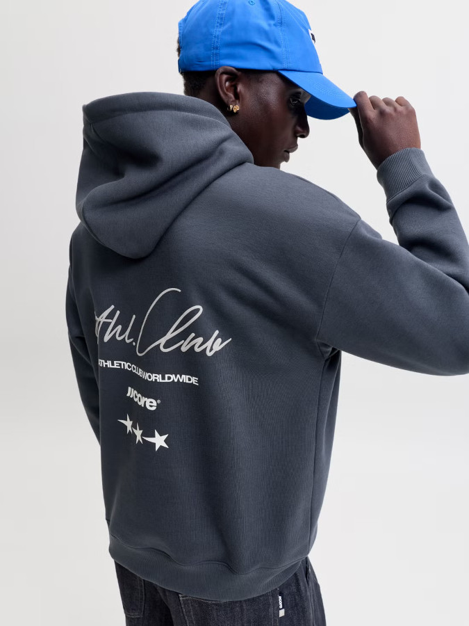 Sudadera Jack&Jones Script Marino