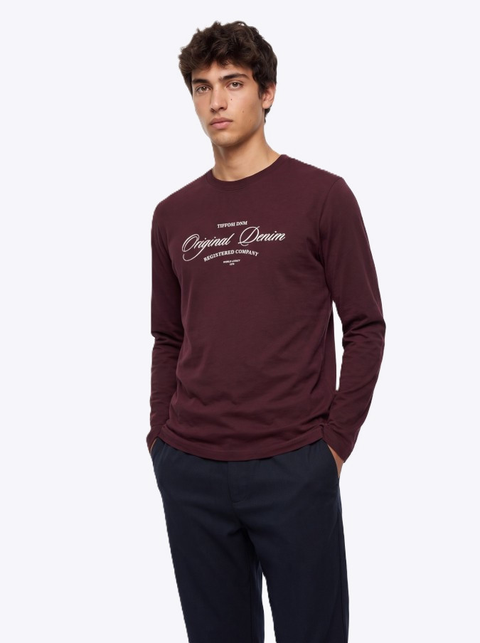 Camiseta Tiffosi Justice Granate