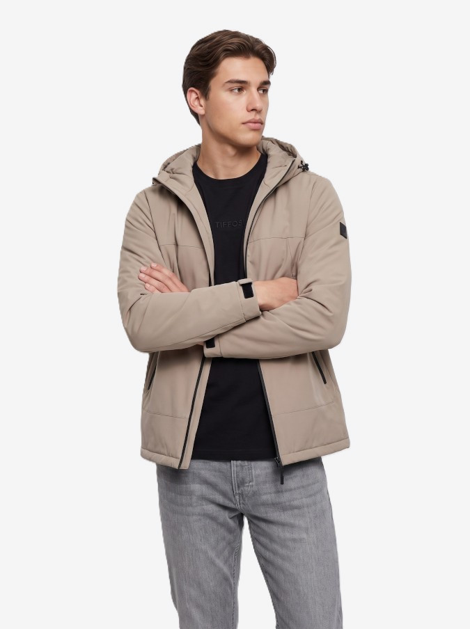 Chaqueta Tiffosi Cayden Beige