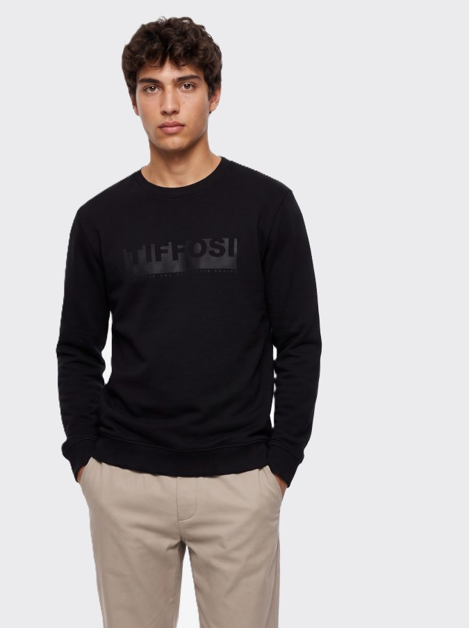 Sudadera Tiffosi Malik Negro